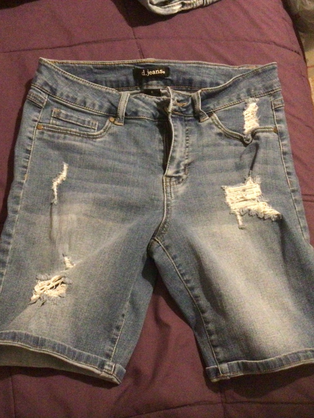 Preowned Denim Shorts D Jeans size 6